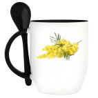 Кружка с ложкой