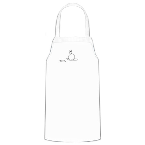 Фартук с принтом Накорми кота