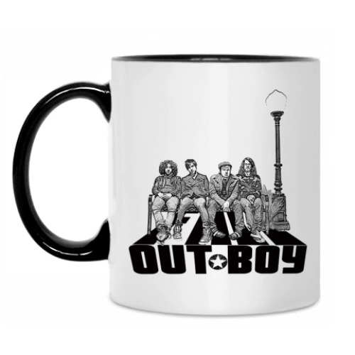 Кружка с принтом FOB