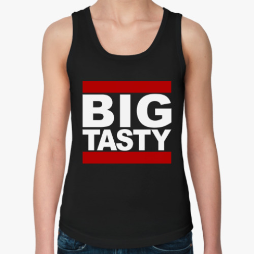 Женская майка с принтом Big Tasty