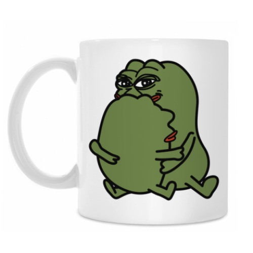 Кружка с принтом Pepe Love