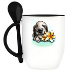 Кружка с ложкой