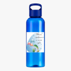 Прозрачная спортивная бутылка