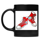 Кружка цветная UV-DTF