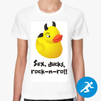 Женская спортивная футболка