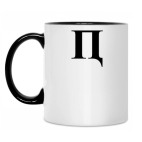 Кружка двухцветная