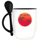 Кружка с ложкой