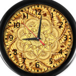 Золотой цветок - мандала