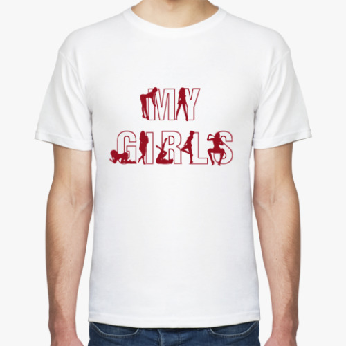 Футболка с принтом My girls