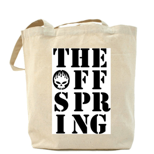 Сумка шоппер с принтом  The Offspring