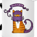 Кот Скорпион знак Зодиака