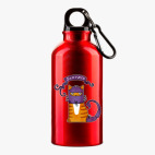 Металлическая бутылка 400 мл UV-DTF