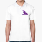 Поло мужcкая (печать) Серийный Ленивец