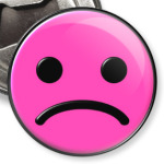 Грустный смайлик