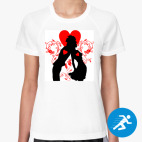 Женская спортивная футболка