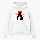 Толстовка худи оверсайз