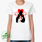 Женская футболка органик