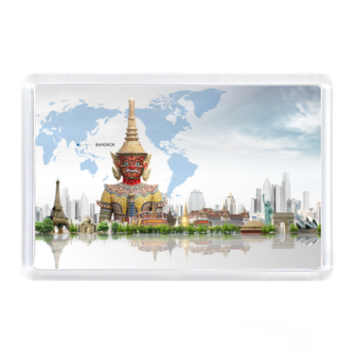 Магнит с принтом Магнит Бангкок, Таиланд