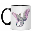 Кружка двухцветная