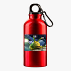 Металлическая бутылка 400 мл UV-DTF