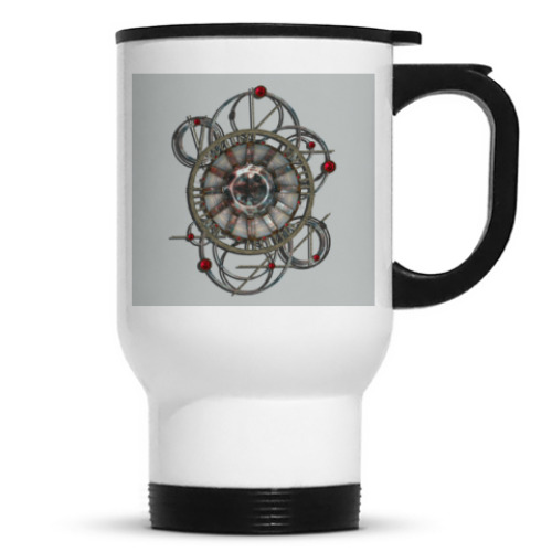 Кружка-термос с принтом Амулет