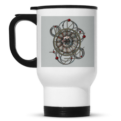 Кружка-термос с принтом Амулет