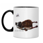 Кружка двухцветная