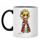 Кружка двухцветная