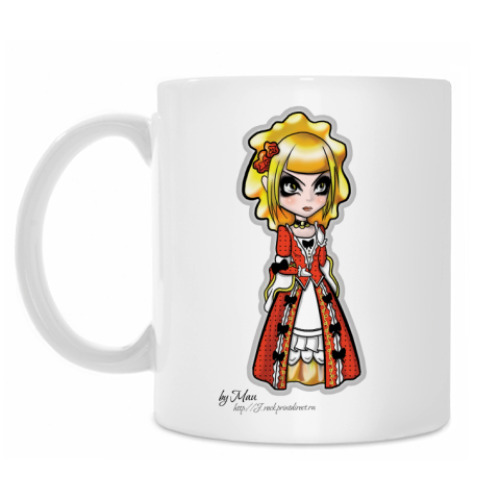 Кружка с принтом J-rock Princess