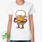 Женская футболка органик