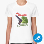 Женская спортивная футболка