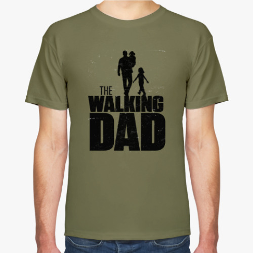 Футболка с принтом The Walking Dad