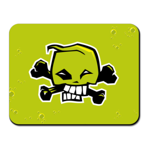 Коврик для мыши с принтом  skull1