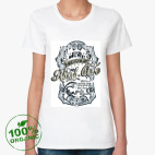 Женская футболка органик