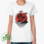 Женская футболка органик