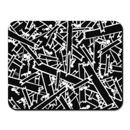 Коврик для мыши с принтом Не наступите на жука