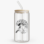 Банка с бамбуковой крышкой