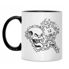 Кружка двухцветная