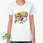 Женская футболка органик