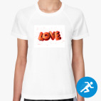 Женская спортивная футболка