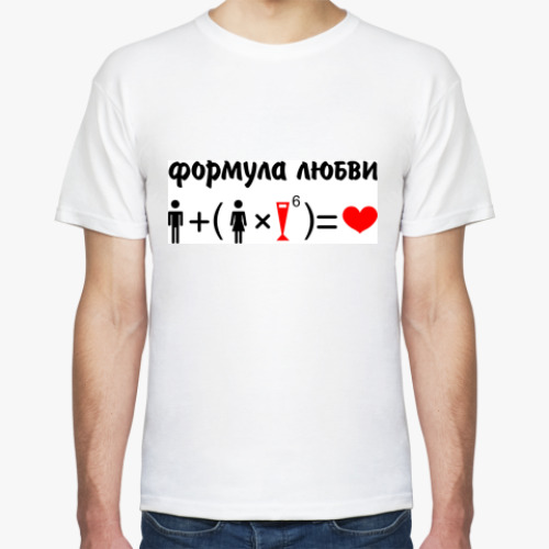 Футболка с принтом Формула