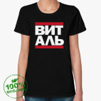 Женская футболка органик