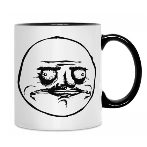 Кружка с принтом Me gusta