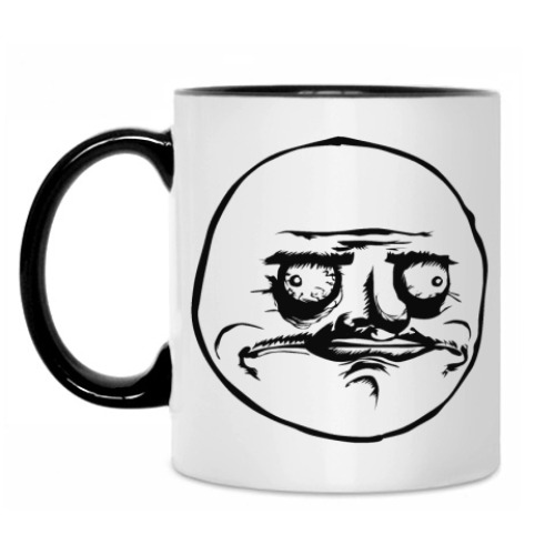 Кружка с принтом Me gusta