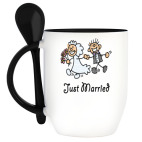 Кружка с ложкой