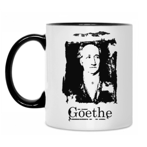 Кружка с принтом Goethe