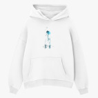 Толстовка худи оверсайз