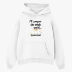 Толстовка худи оверсайз