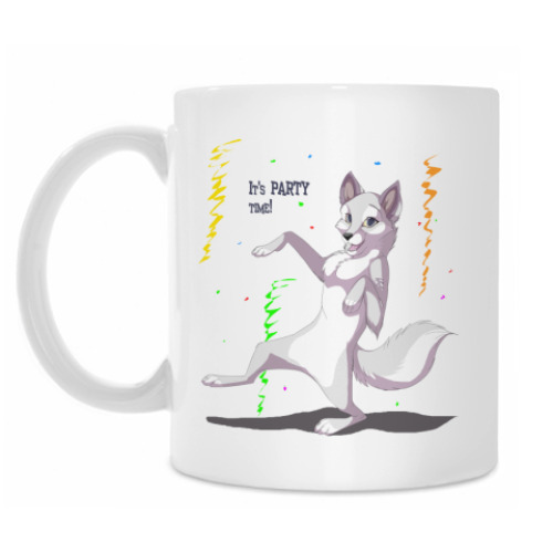 Кружка с принтом It's party time