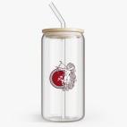 Банка с бамбуковой крышкой